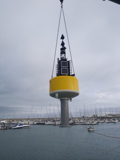 Ballybunnion Buoy - Coastal line of Ireland