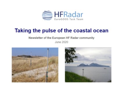 Newsletter of the European HF Radar community
