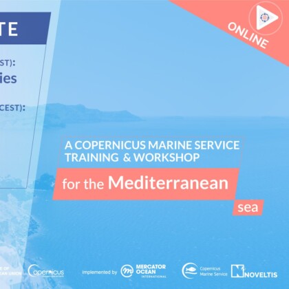 Copernicus Marine Training Workshop for the Mediterranean Sea