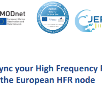 Do you wanna share your HF-Radar data?: check how!