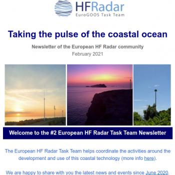 Hot news on EU High Frequency Radars!: EUROGOOS HFRadar Task Team newsletter